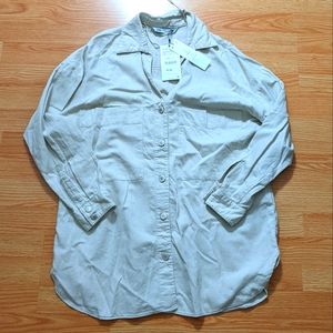 Zara oversized shirt